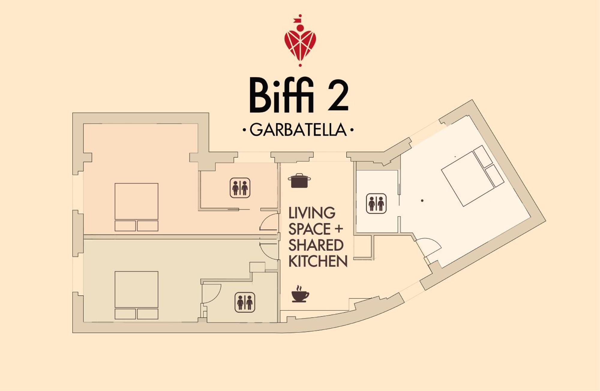Biffi 2 - Garbatella Rooms Rome Extérieur photo